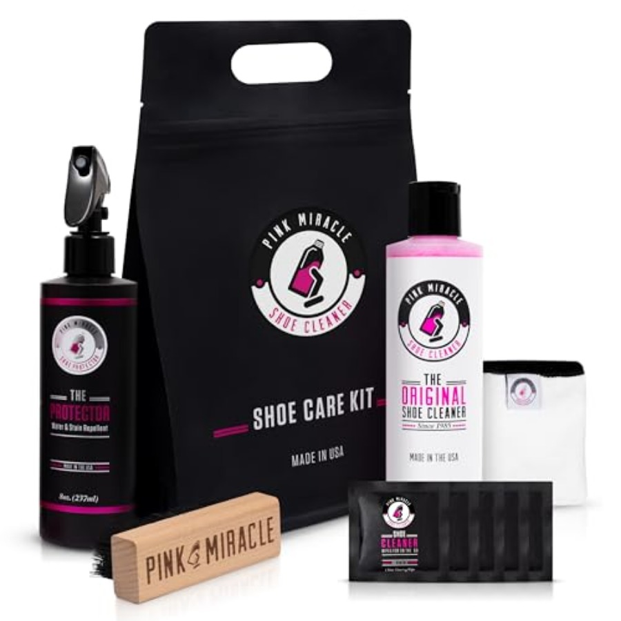 Sneaker Shoe Care Kit - Pink Miracle Shoe Care Kit -