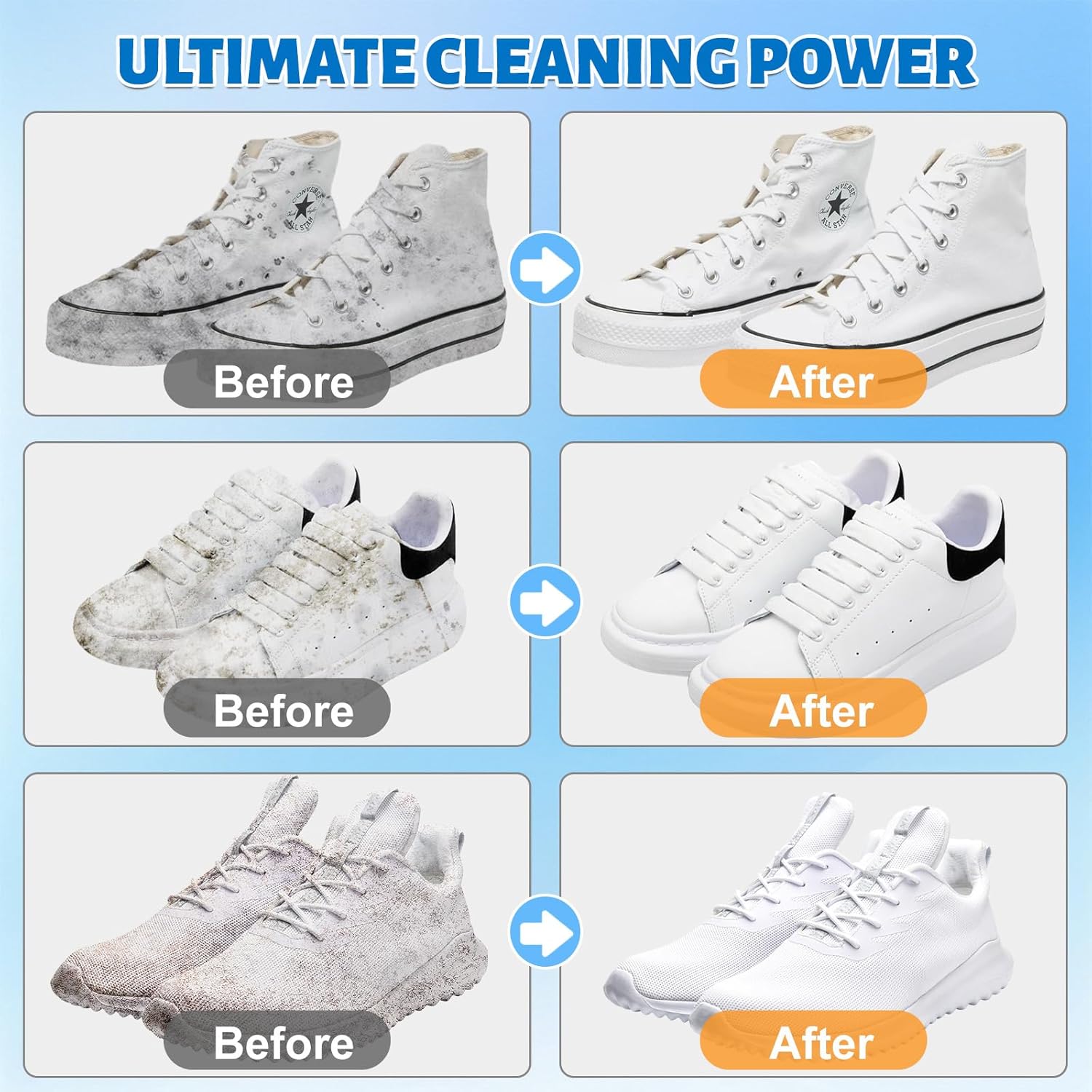 Shoe Cleaner Foam for Removing - Sneaker Shoe Care Kit บทวิจารณ์และราคา